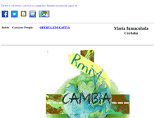 Tablet Screenshot of mariainmaculadacordoba.org